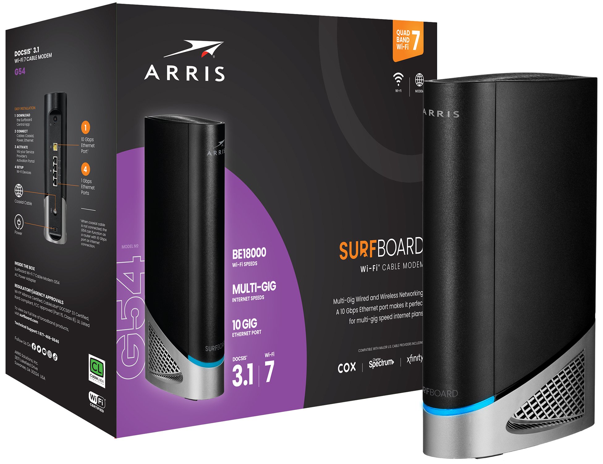 CommScope Launches ARRIS SURFboard G54