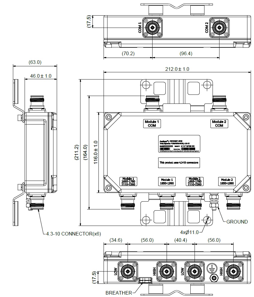 CBC1923T-4310 | E11F13P06 | CommScope