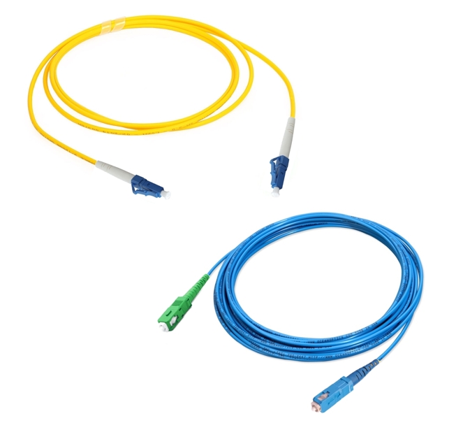 Câble optique de fibre pour vidéo Multimode Simplex 50/125 FC à ST 3M