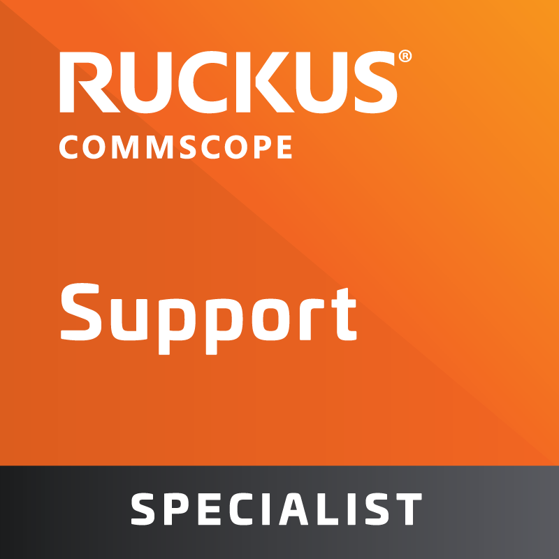 Support Specialist Badge | Ruckus Wireless Partners