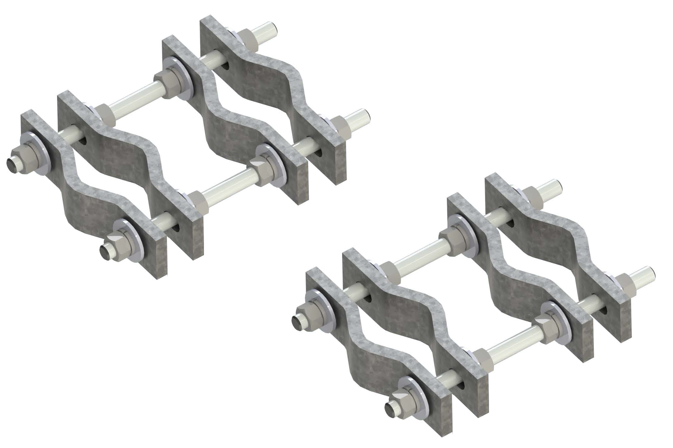 Pipe-to-Pipe Clamp Sets - Site Pro 1