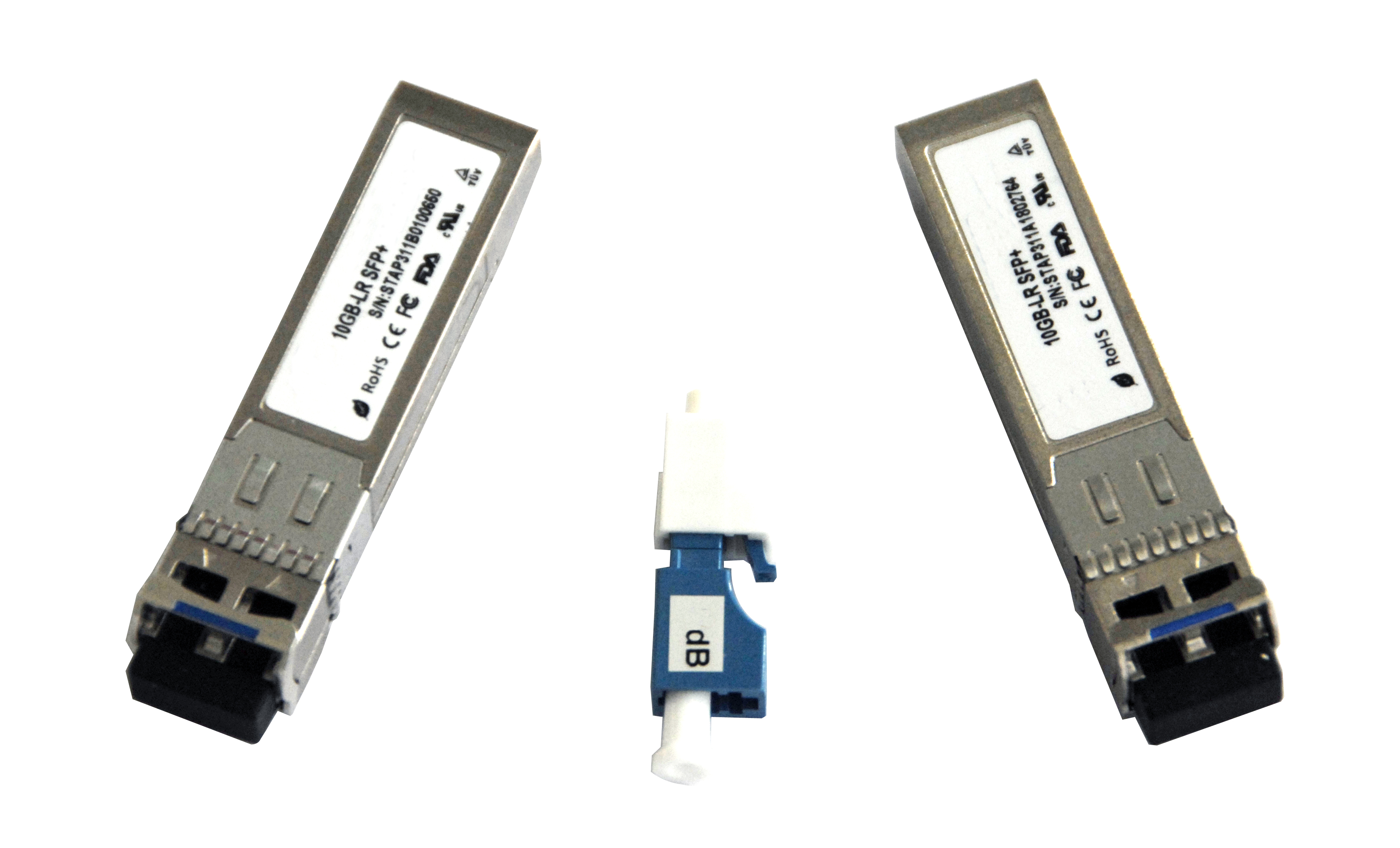 A7846857 | SFP+-Kit (2 EA) with Optical Attenuator, up to 40 km 