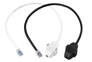 CommScope NETCONNECT RJ45 P-Cord, category 6A Patch Cord, S/FTP, LSZH,  1Mtr, White – Fiberland